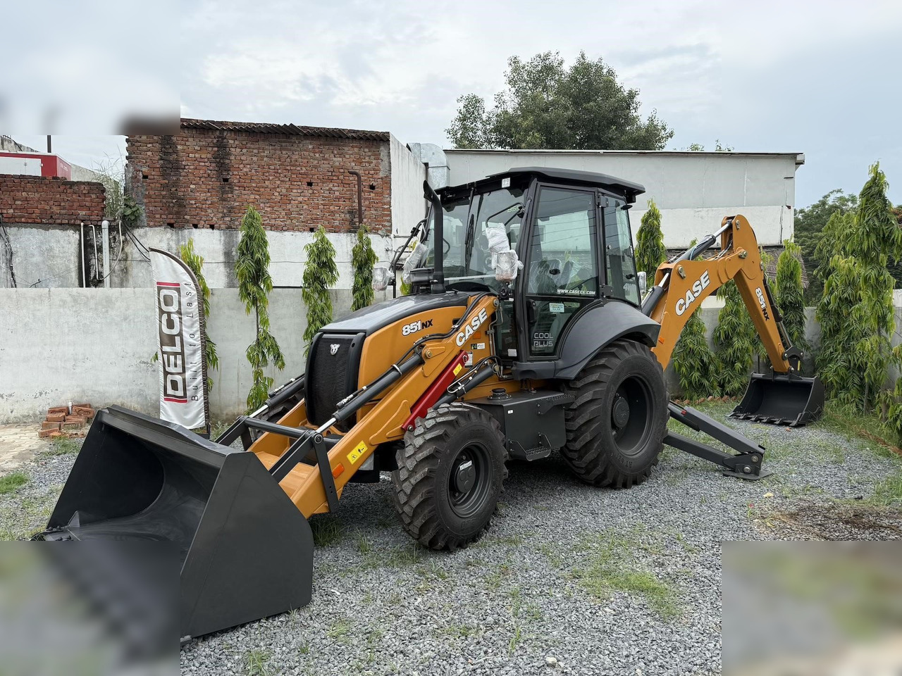 CASE 851NX CP - Baggerlader: das Bild 1 CASE 851NX CP - Baggerlader: das Bild 1