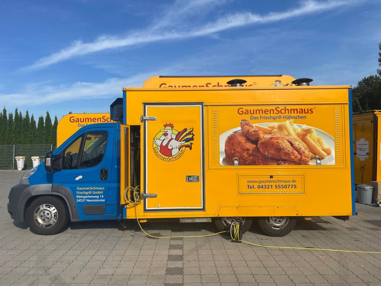 Fiat Hähnchengrill mobil Foodtruck - Verkaufsfahrzeug: das Bild 2 Fiat Hähnchengrill mobil Foodtruck - Verkaufsfahrzeug: das Bild 2