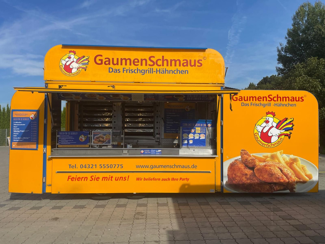 Fiat Hähnchengrill mobil Foodtruck - Verkaufsfahrzeug: das Bild 1 Fiat Hähnchengrill mobil Foodtruck - Verkaufsfahrzeug: das Bild 1