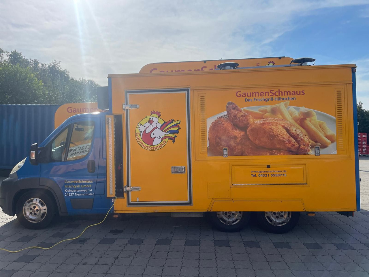 Fiat Hähnchengrill mobil Foodtruck - Verkaufsfahrzeug: das Bild 3 Fiat Hähnchengrill mobil Foodtruck - Verkaufsfahrzeug: das Bild 3