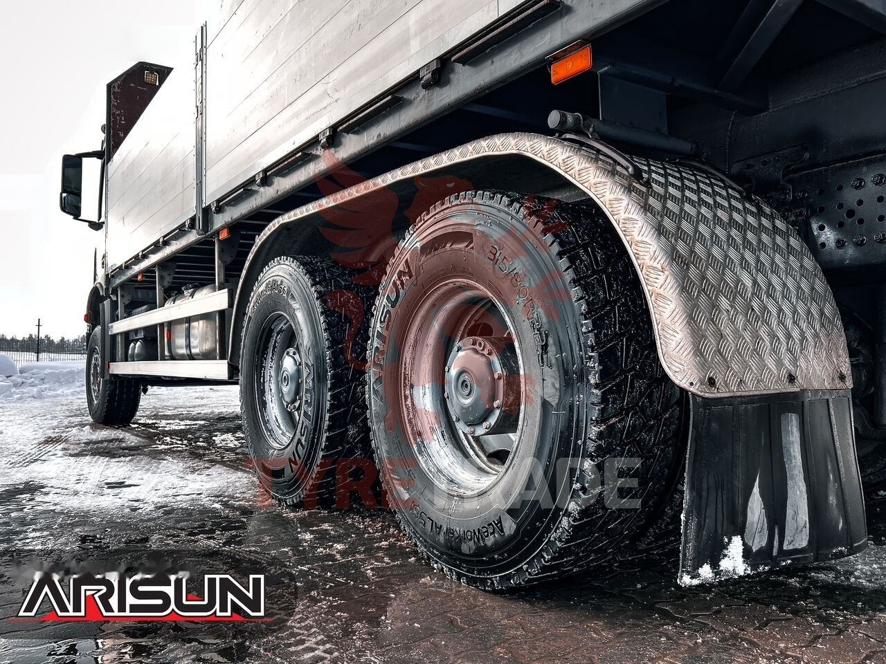 Arisun 315/80R22.5 Arisun AceWork AL561 18PR 156/153K M S 3PMSF DRIVE O - Reifen für LKW: das Bild 4 Arisun 315/80R22.5 Arisun AceWork AL561 18PR 156/153K M S 3PMSF DRIVE O - Reifen für LKW: das Bild 4