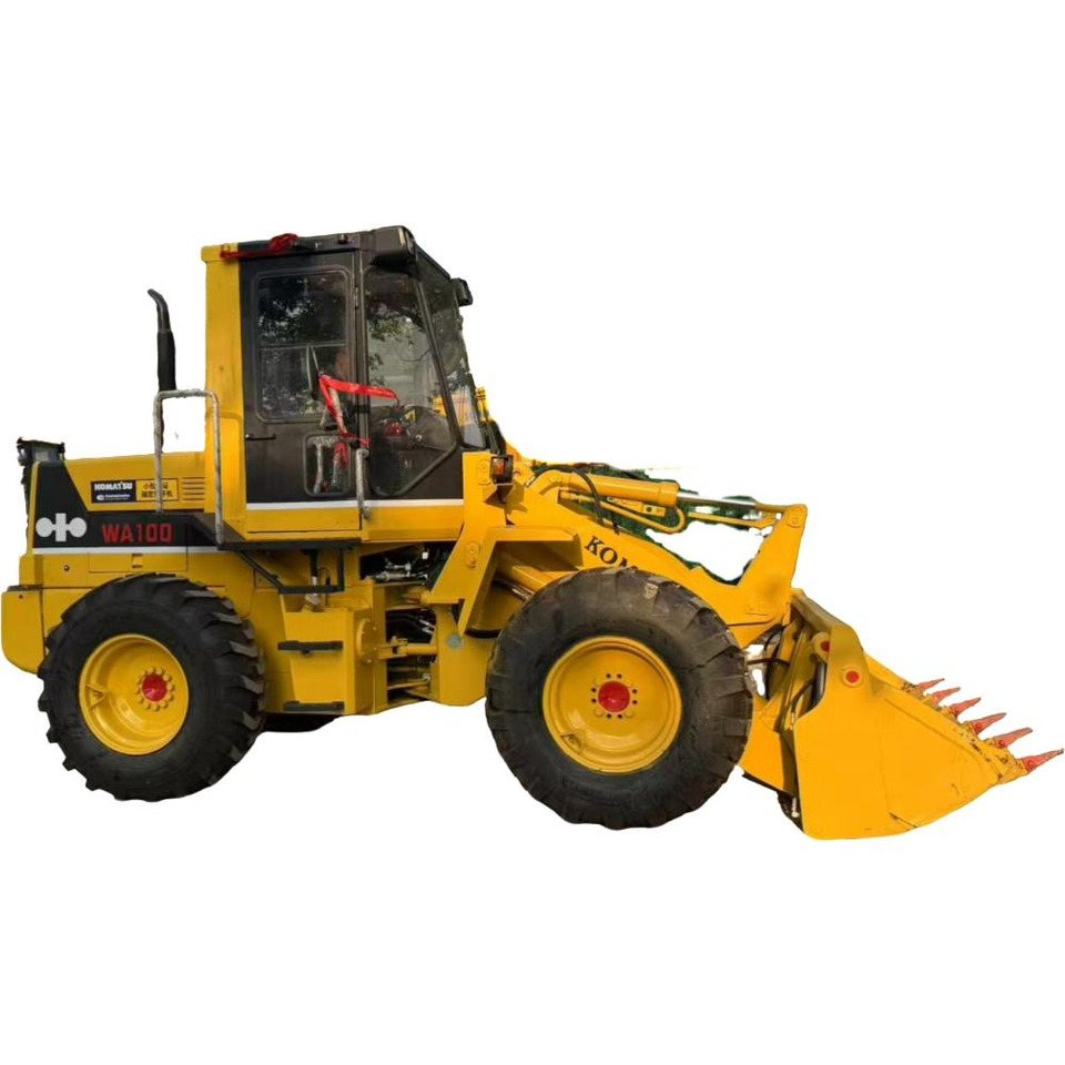 Komatsu WA100 - Radlader: das Bild 1 Komatsu WA100 - Radlader: das Bild 1