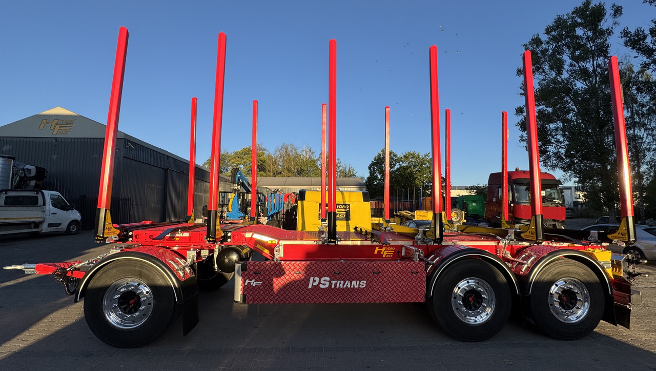 HYDROFAST Przyczepa 3 osiowa / 3 axles timber transport trailer / Remorque à 3 essieux pour le transport de bois / 3-Achs-Rungenanhänger / 3-tengelyes-rönkszállító-pótkocsi / Remorcă pentru transportul lemnului - Holzanhänger: das Bild 1 HYDROFAST Przyczepa 3 osiowa / 3 axles timber transport trailer / Remorque à 3 essieux pour le transport de bois / 3-Achs-Rungenanhänger / 3-tengelyes-rönkszállító-pótkocsi / Remorcă pentru transportul lemnului - Holzanhänger: das Bild 1