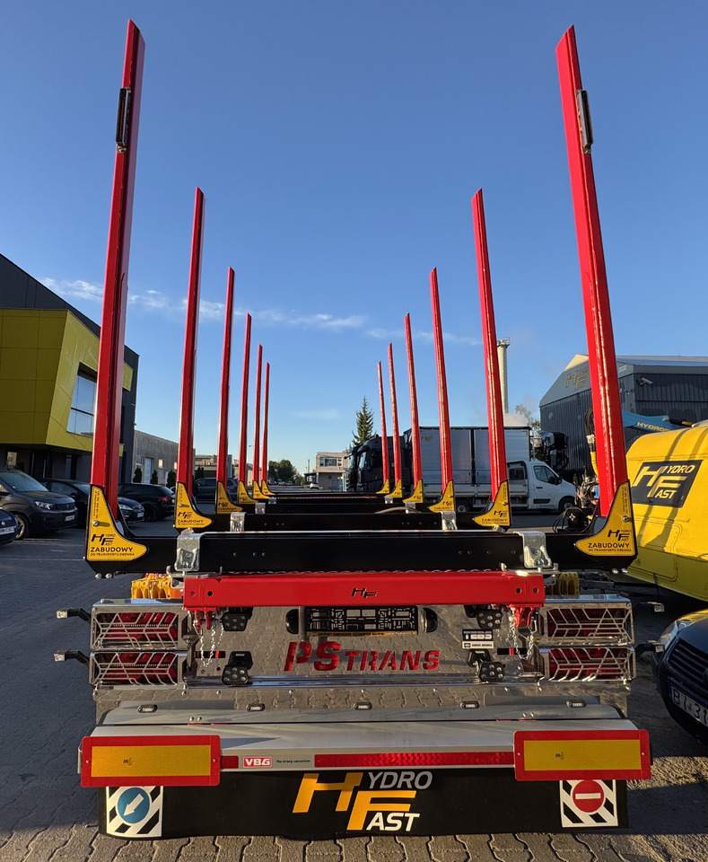 HYDROFAST Przyczepa 3 osiowa / 3 axles timber transport trailer / Remorque à 3 essieux pour le transport de bois / 3-Achs-Rungenanhänger / 3-tengelyes-rönkszállító-pótkocsi / Remorcă pentru transportul lemnului - Holzanhänger: das Bild 4 HYDROFAST Przyczepa 3 osiowa / 3 axles timber transport trailer / Remorque à 3 essieux pour le transport de bois / 3-Achs-Rungenanhänger / 3-tengelyes-rönkszállító-pótkocsi / Remorcă pentru transportul lemnului - Holzanhänger: das Bild 4