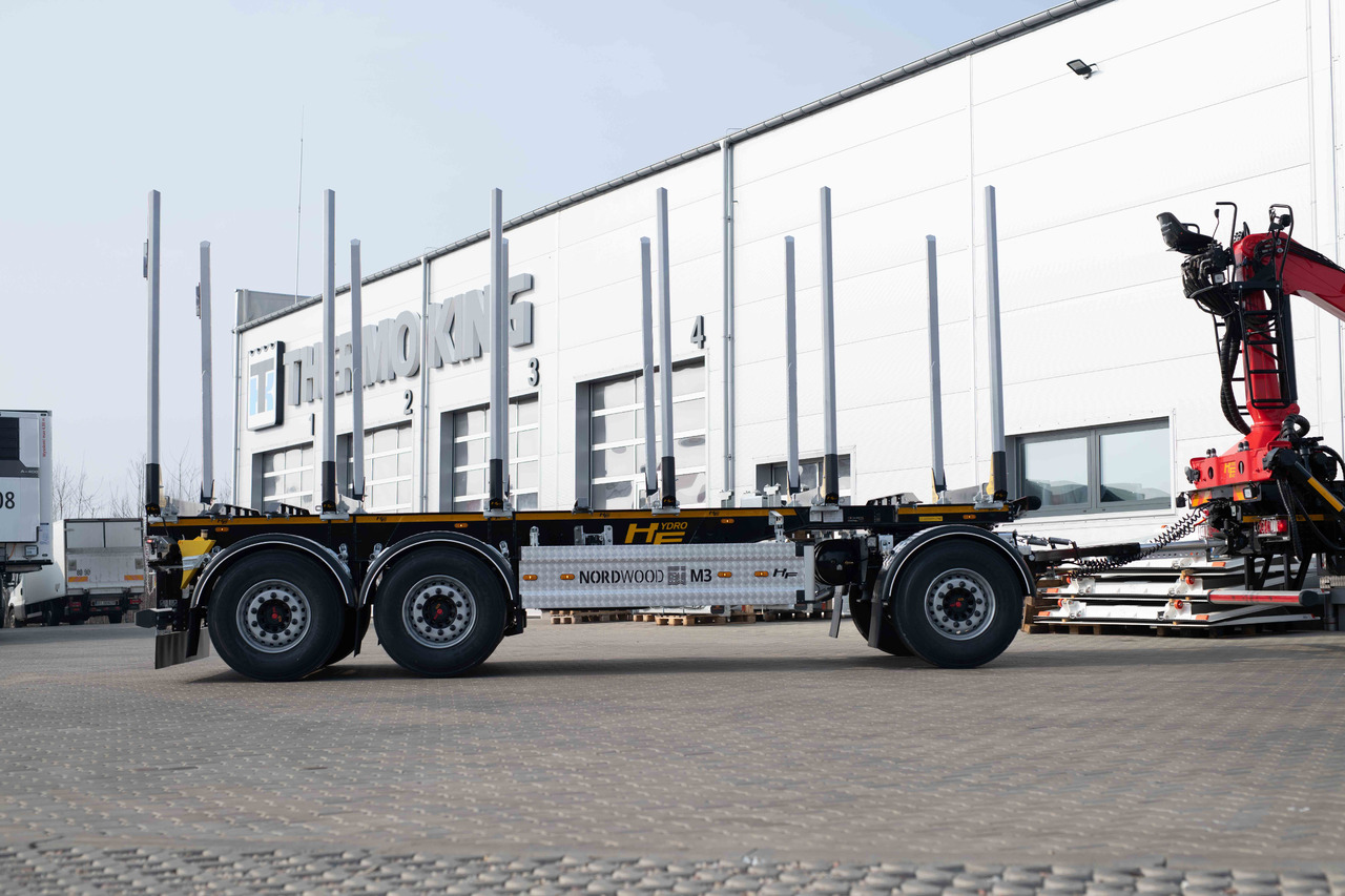 Hydrofast Przyczepa 3 - osiowa / 3 axles trailer for timber transport / 3 Achsen Anhänger für Holztransport - Holzanhänger: das Bild 4 Hydrofast Przyczepa 3 - osiowa / 3 axles trailer for timber transport / 3 Achsen Anhänger für Holztransport - Holzanhänger: das Bild 4