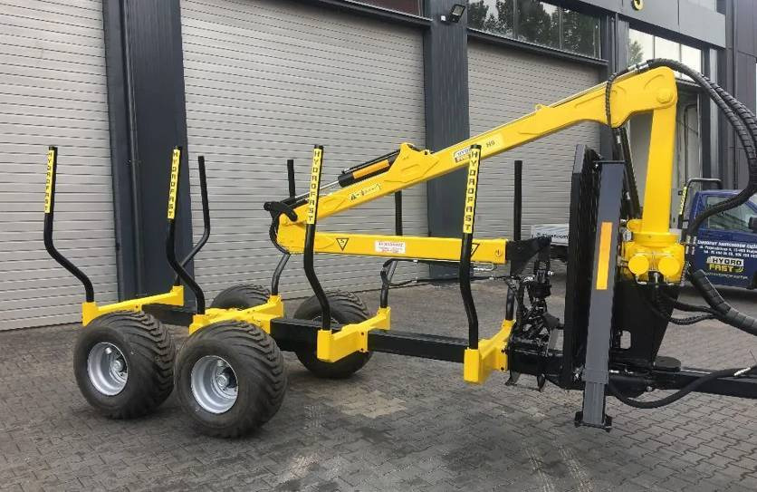 Hydrofast Timber Harvesting Trailer/Forstanhänger/Przyczepka do zrywki drewna H9 - Rückewagen: das Bild 3 Hydrofast Timber Harvesting Trailer/Forstanhänger/Przyczepka do zrywki drewna H9 - Rückewagen: das Bild 3