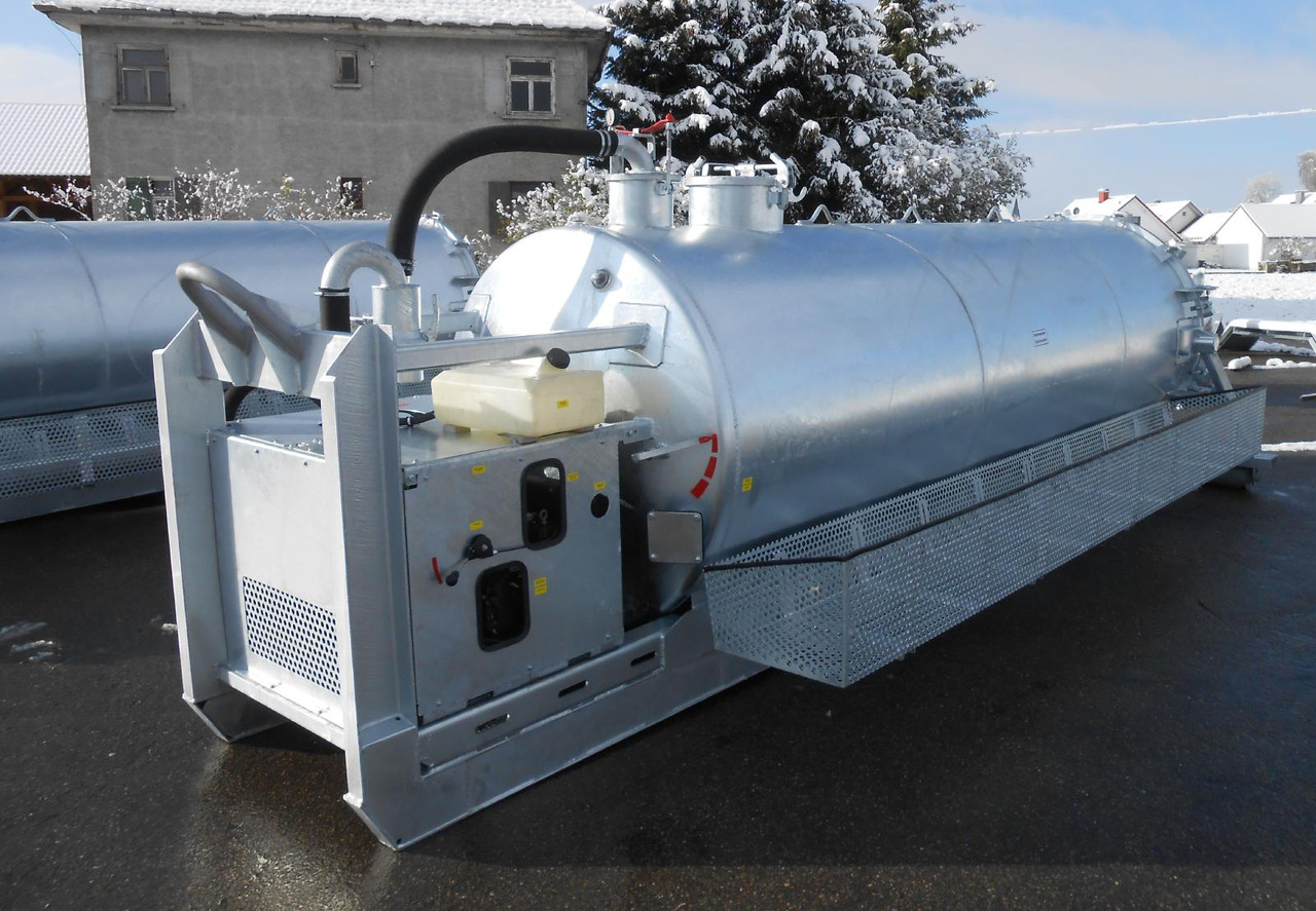S-Vac 8.5 m³ Saugfass Druckfass Vacuum suction systems are are fully integrated at the HDD jobsite from today. - Tankcontainer: das Bild 3 S-Vac 8.5 m³ Saugfass Druckfass Vacuum suction systems are are fully integrated at the HDD jobsite from today. - Tankcontainer: das Bild 3