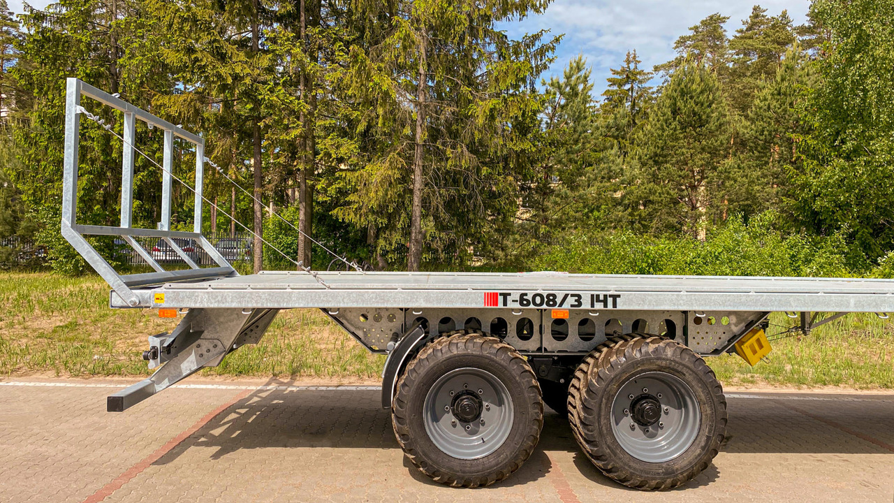 Cynkomet Ballentransportwagen / Bale platform / Remorque pour balles / Rimorchio per balle / Przyczepa do przewozu bel - Landwirtschaftlicher Plattformanhänger: das Bild 2 Cynkomet Ballentransportwagen / Bale platform / Remorque pour balles / Rimorchio per balle / Przyczepa do przewozu bel - Landwirtschaftlicher Plattformanhänger: das Bild 2