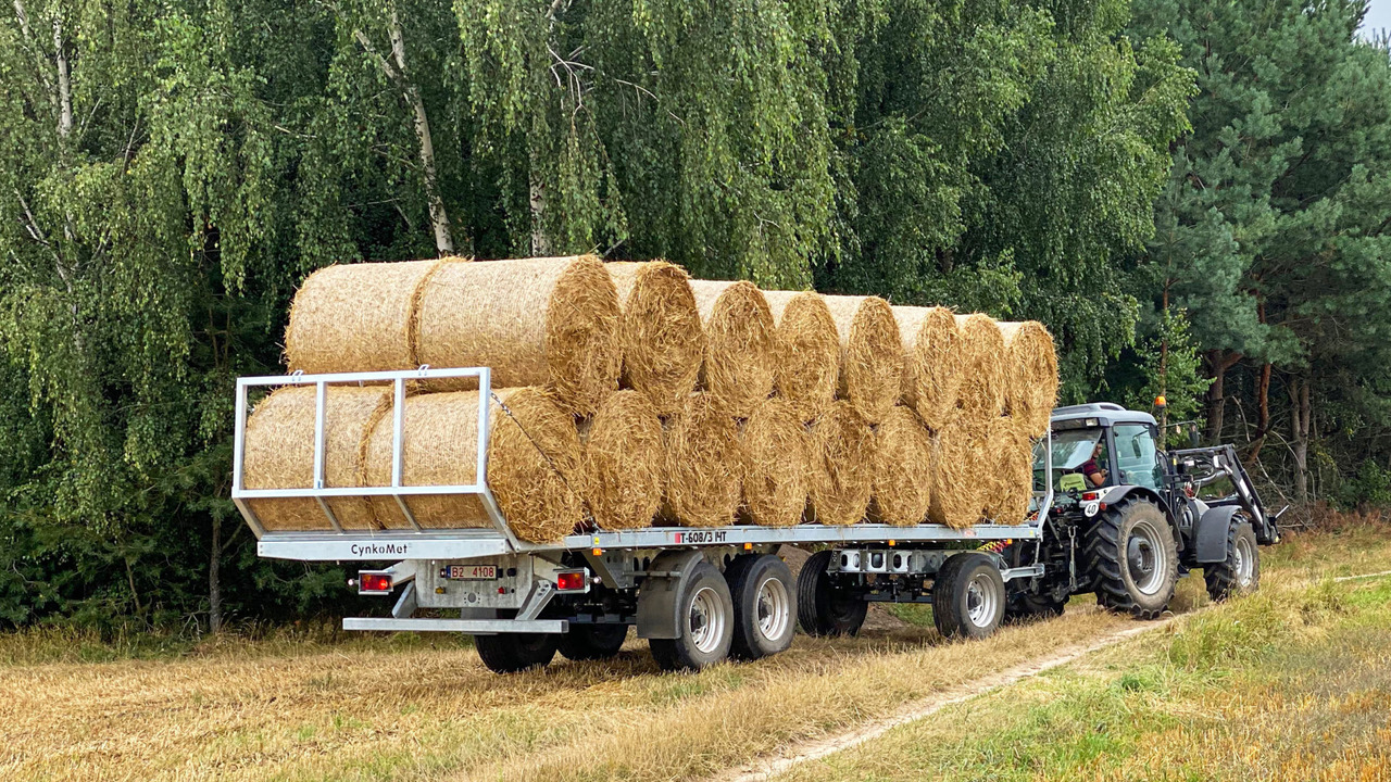 Cynkomet Ballentransportwagen / Bale platform / Remorque pour balles / Rimorchio per balle / Przyczepa do przewozu bel - Landwirtschaftlicher Plattformanhänger: das Bild 5 Cynkomet Ballentransportwagen / Bale platform / Remorque pour balles / Rimorchio per balle / Przyczepa do przewozu bel - Landwirtschaftlicher Plattformanhänger: das Bild 5