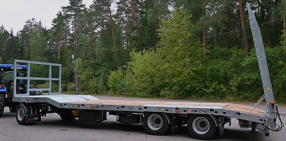 Cynkomet Plattformauflieger / Trailer / Remorque / Rimorchio a piattaforma / Remolque de plataforma / Прицеп для перевозки техники / Przyczepa maszynowa RM-240 18 t - Landwirtschaftlicher Plattformanhänger: das Bild 3 Cynkomet Plattformauflieger / Trailer / Remorque / Rimorchio a piattaforma / Remolque de plataforma / Прицеп для перевозки техники / Przyczepa maszynowa RM-240 18 t - Landwirtschaftlicher Plattformanhänger: das Bild 3