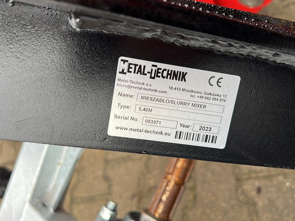 METAL-TECHNIK Güllermixer / Slurry agitator / Agitateur de lisier / Miscelatore / Смеситель жидкого удобрения / Mieszadło do gnojowicy 5,4 m - Düngetechnik: das Bild 4 METAL-TECHNIK Güllermixer / Slurry agitator / Agitateur de lisier / Miscelatore / Смеситель жидкого удобрения / Mieszadło do gnojowicy 5,4 m - Düngetechnik: das Bild 4