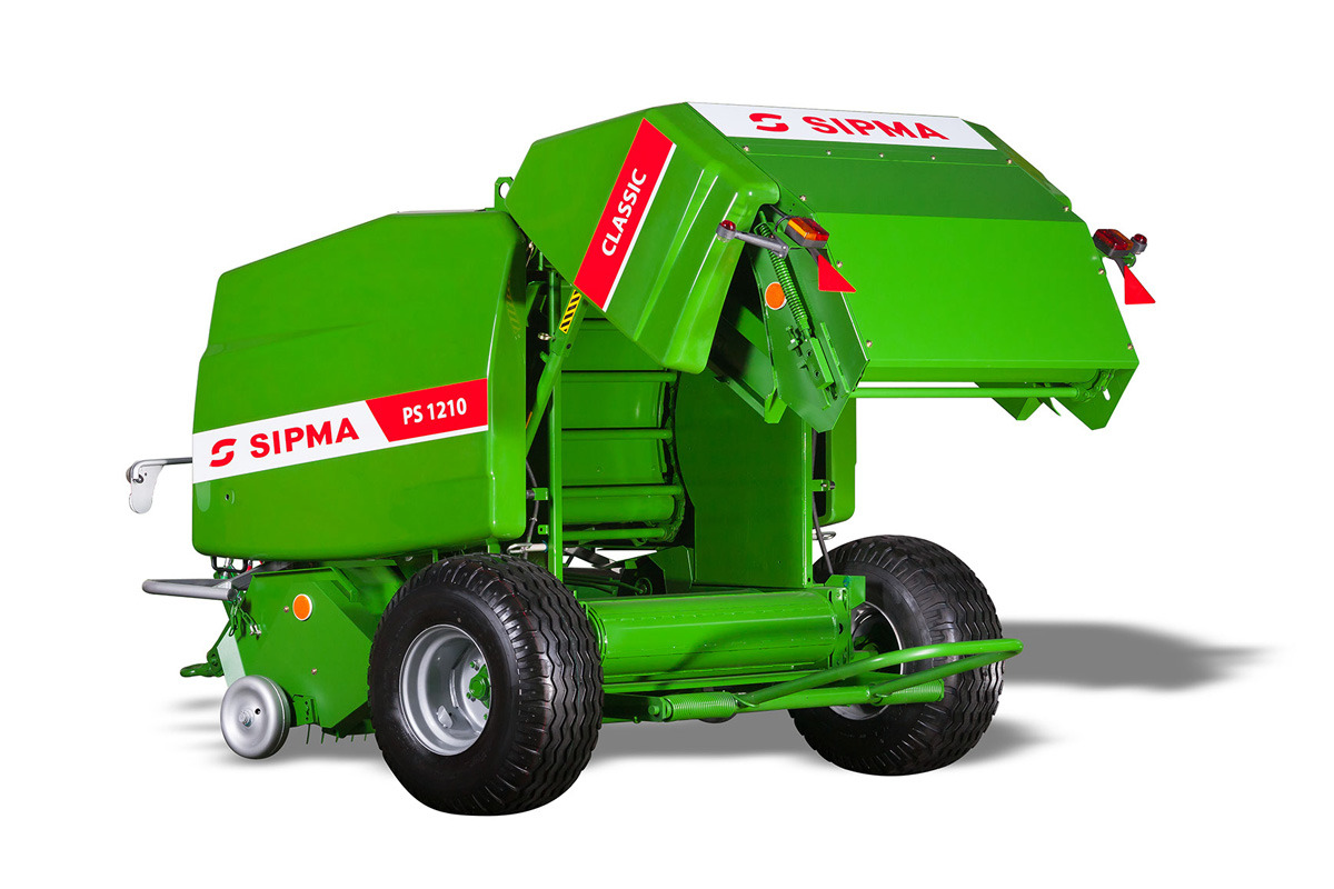 SIPMA Rundballenpresse / Round baler / Ballenpresse / Presse à balles / Rotoempacadora / Пресс-подборщик/ Prasa belująca stałokomorowa PS 1210 - Rundballenpresse: das Bild 2 SIPMA Rundballenpresse / Round baler / Ballenpresse / Presse à balles / Rotoempacadora / Пресс-подборщик/ Prasa belująca stałokomorowa PS 1210 - Rundballenpresse: das Bild 2