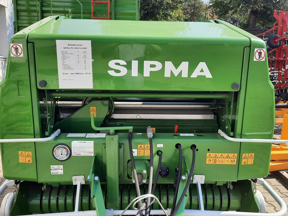 SIPMA Rundballenpresse / Round baler / Ballenpresse / Presse à balles / Rotoempacadora / Пресс-подборщик/ Prasa belująca stałokomorowa PS 1210 - Rundballenpresse: das Bild 3 SIPMA Rundballenpresse / Round baler / Ballenpresse / Presse à balles / Rotoempacadora / Пресс-подборщик/ Prasa belująca stałokomorowa PS 1210 - Rundballenpresse: das Bild 3