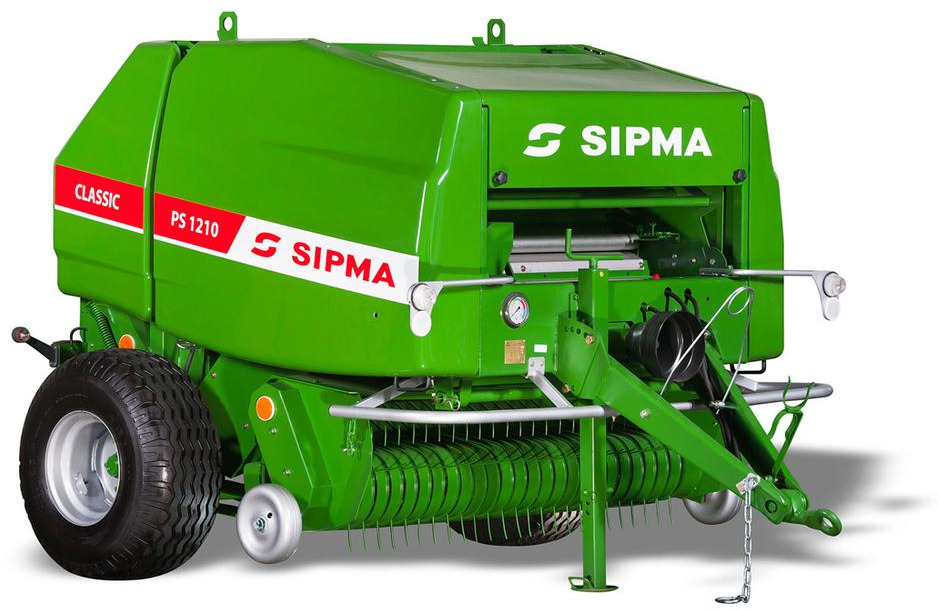 SIPMA Rundballenpresse / Round baler / Ballenpresse / Presse à balles / Rotoempacadora / Пресс-подборщик/ Prasa belująca stałokomorowa PS 1210 - Rundballenpresse: das Bild 1 SIPMA Rundballenpresse / Round baler / Ballenpresse / Presse à balles / Rotoempacadora / Пресс-подборщик/ Prasa belująca stałokomorowa PS 1210 - Rundballenpresse: das Bild 1