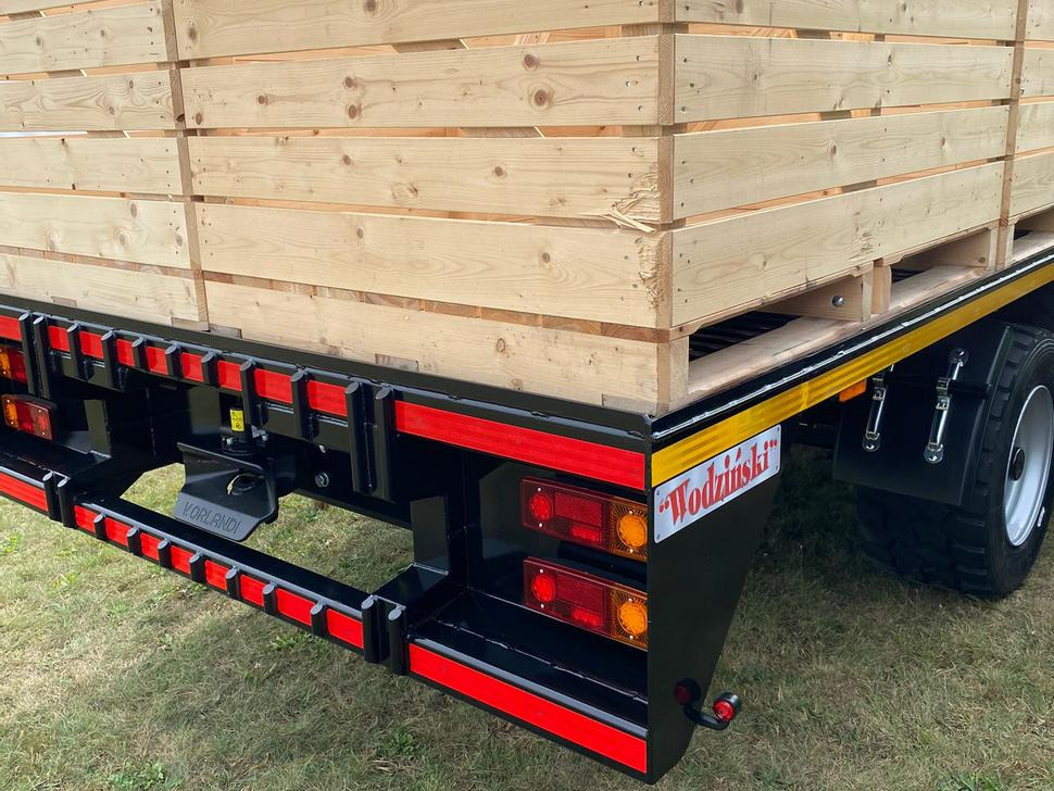 Landwirtschaftlicher Plattformanhänger neu kaufen Wodziński Obstbaumbühne / Orchard platform / Plateau de verger / Piattaforma per frutteto / Plataforma para huertos / Садовая платформа / Platforma sadownicza 12 t: das Bild 7