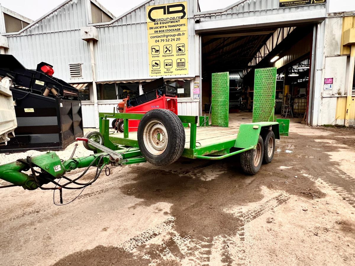 Bouveret R23200 REMORQUE PORTE ENGIN 2 ESSIEUX 3,2T - Tieflader Anhänger: das Bild 1 Bouveret R23200 REMORQUE PORTE ENGIN 2 ESSIEUX 3,2T - Tieflader Anhänger: das Bild 1