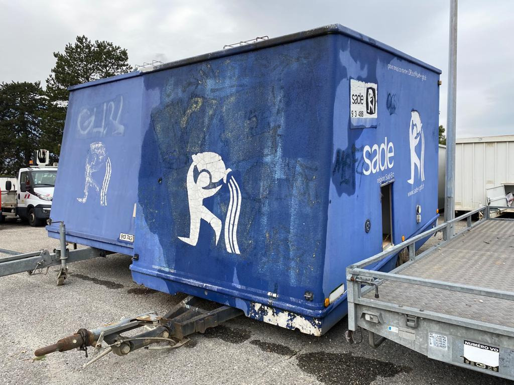 Bungalow Cabane de chantier - Koffer Anhänger: das Bild 2 Bungalow Cabane de chantier - Koffer Anhänger: das Bild 2