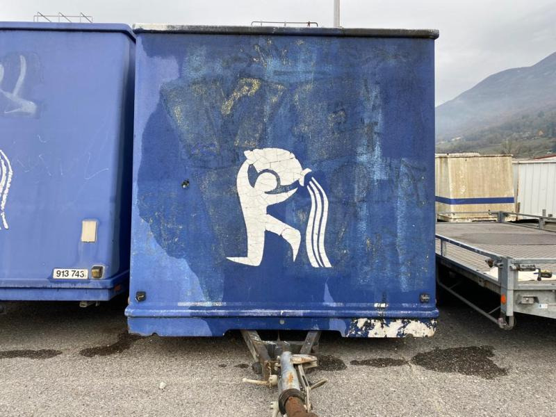 Bungalow Cabane de chantier - Koffer Anhänger: das Bild 1 Bungalow Cabane de chantier - Koffer Anhänger: das Bild 1