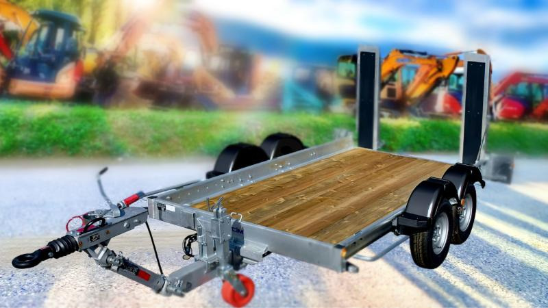 Ecim E350AF REMORQUE PORTE ENGINS 2 ESSIEUX 3T5 NEUVE - Autotransporter Anhänger: das Bild 1 Ecim E350AF REMORQUE PORTE ENGINS 2 ESSIEUX 3T5 NEUVE - Autotransporter Anhänger: das Bild 1
