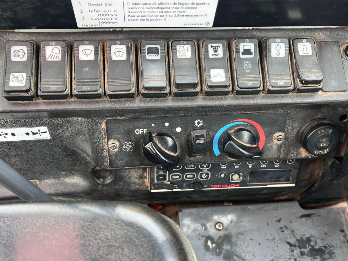 Kettenbagger Takeuchi TB280FR pelle à chenille 8T: das Bild 14 Kettenbagger Takeuchi TB280FR pelle à chenille 8T: das Bild 14