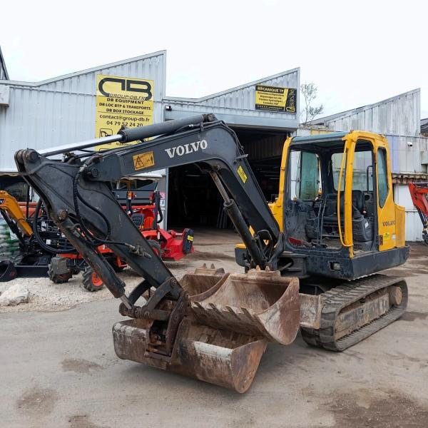 Volvo EC55 MINIPELLE 5T - Minibagger: das Bild 1 Volvo EC55 MINIPELLE 5T - Minibagger: das Bild 1