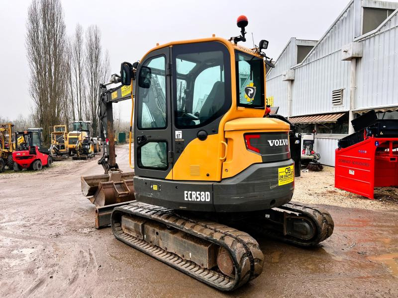 Volvo ECR58D Mini-pelle à chenille 6T - Minibagger: das Bild 3 Volvo ECR58D Mini-pelle à chenille 6T - Minibagger: das Bild 3