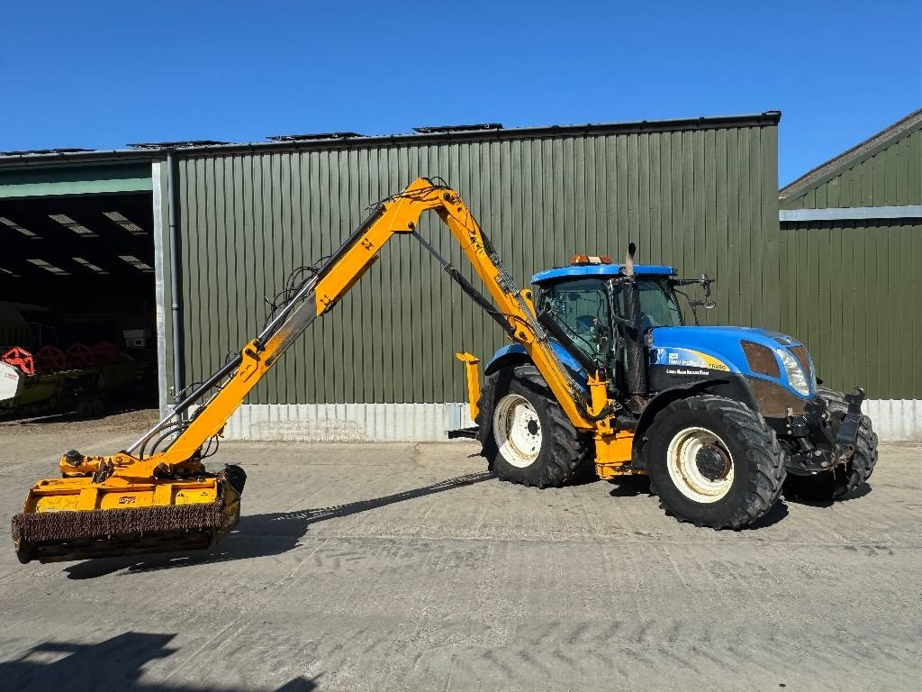 New Holland T6080 c/w Herder Cavalier - Schlegelmäher/ Mulcher: das Bild 5 New Holland T6080 c/w Herder Cavalier - Schlegelmäher/ Mulcher: das Bild 5