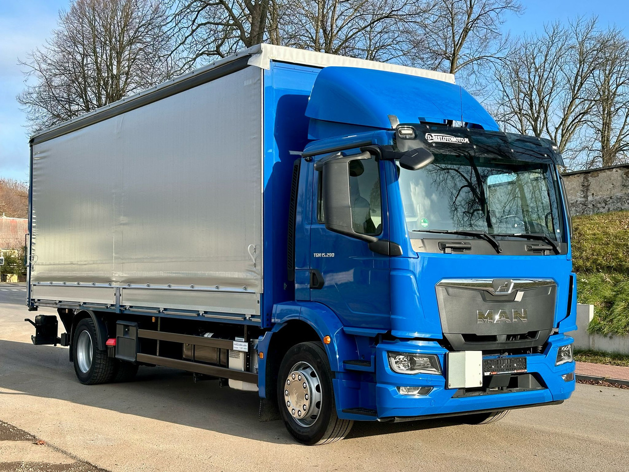 MAN TGM 15.290 / FIRANKA / WINDA / AUTOMAT / 2021 ROK / 18 EUROPALET / 15 T DMC - Plane LKW: das Bild 1 MAN TGM 15.290 / FIRANKA / WINDA / AUTOMAT / 2021 ROK / 18 EUROPALET / 15 T DMC - Plane LKW: das Bild 1