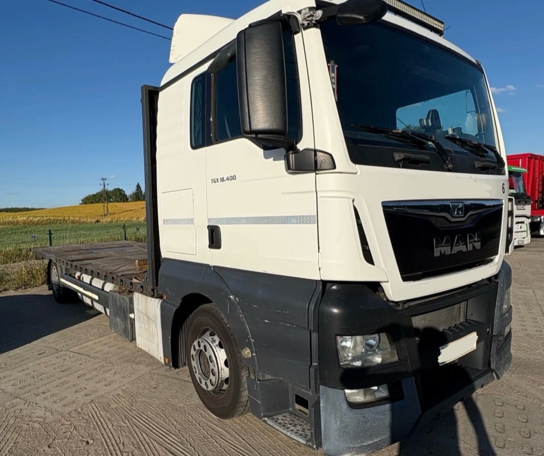 MAN TGX 18.400 / PLATFORMA / 630 TYŚ KM / 2015 ROK / SYPIALKA - Pritsche LKW: das Bild 1 MAN TGX 18.400 / PLATFORMA / 630 TYŚ KM / 2015 ROK / SYPIALKA - Pritsche LKW: das Bild 1