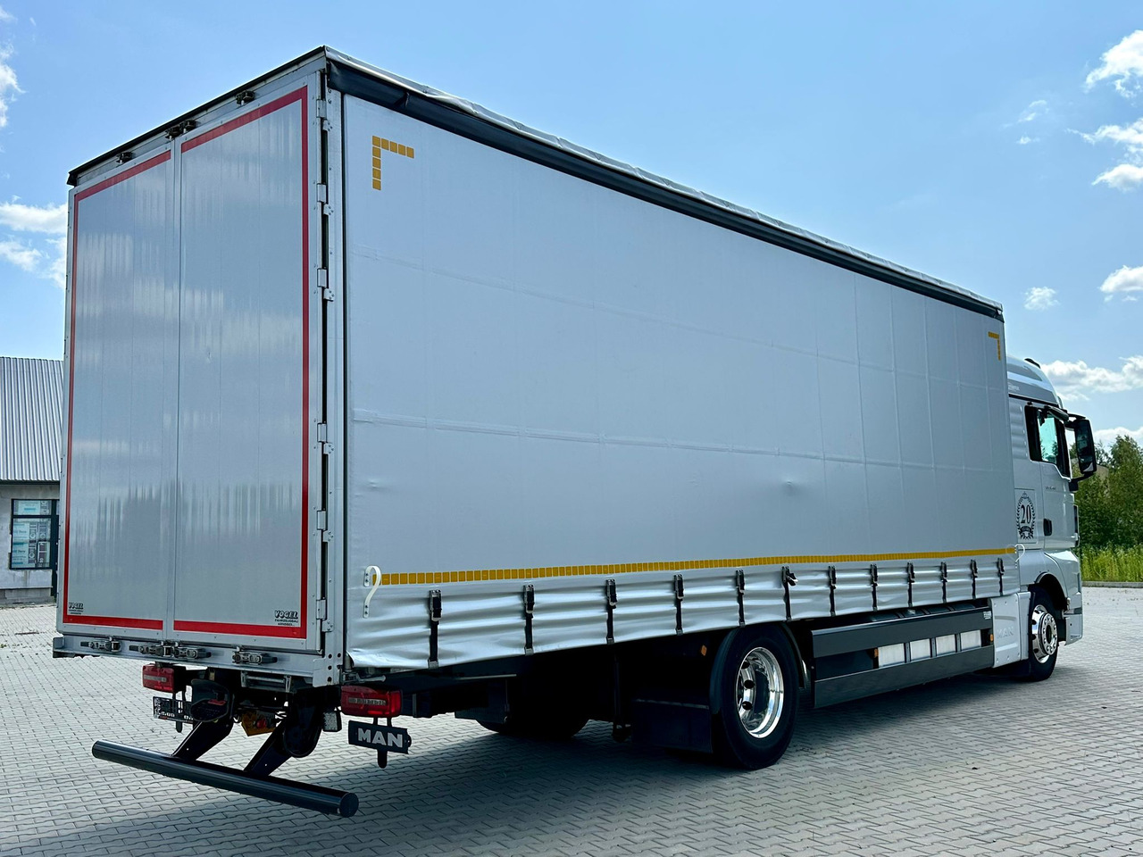 MAN TGX 18.460 / FIRANKA / 20 EUROPALET / ALUSY / SKÓRY / 260 TYS KM / 2019 ROK / Z NIEMIEC - Plane LKW: das Bild 3 MAN TGX 18.460 / FIRANKA / 20 EUROPALET / ALUSY / SKÓRY / 260 TYS KM / 2019 ROK / Z NIEMIEC - Plane LKW: das Bild 3