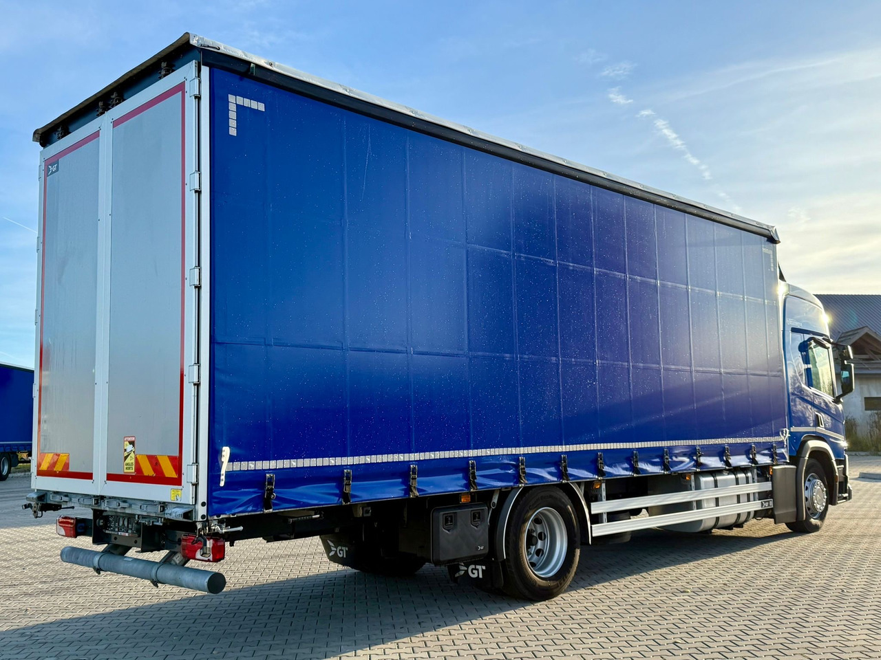 SCANIA P280 / FIRANKA / 20 EUROPALET / 220 TYŚ KM / 2022 ROK / SYPIALKA - Plane LKW: das Bild 5 SCANIA P280 / FIRANKA / 20 EUROPALET / 220 TYŚ KM / 2022 ROK / SYPIALKA - Plane LKW: das Bild 5