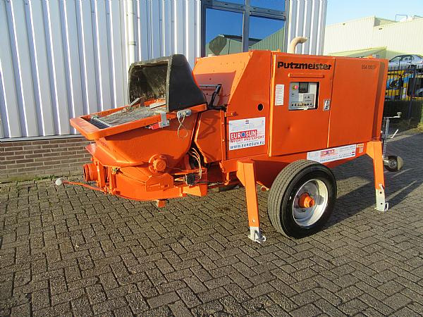 2014 PUTZMEISTER BSA 1005 DC concrete pump - Stationäre Betonpumpe: das Bild 2 2014 PUTZMEISTER BSA 1005 DC concrete pump - Stationäre Betonpumpe: das Bild 2
