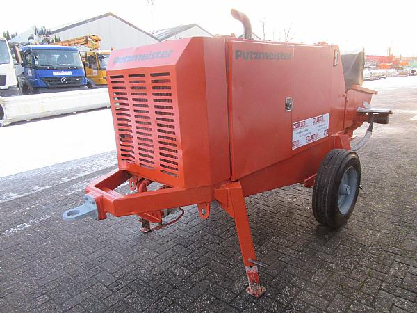 2014 PUTZMEISTER BSA1005 DC trailer mounted. - Stationäre Betonpumpe: das Bild 3 2014 PUTZMEISTER BSA1005 DC trailer mounted. - Stationäre Betonpumpe: das Bild 3