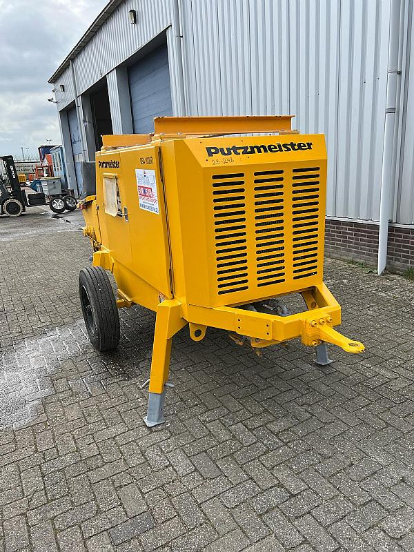 2014 PUTZMEISTER BSA1005 DC trailer mounted. - Stationäre Betonpumpe: das Bild 3 2014 PUTZMEISTER BSA1005 DC trailer mounted. - Stationäre Betonpumpe: das Bild 3
