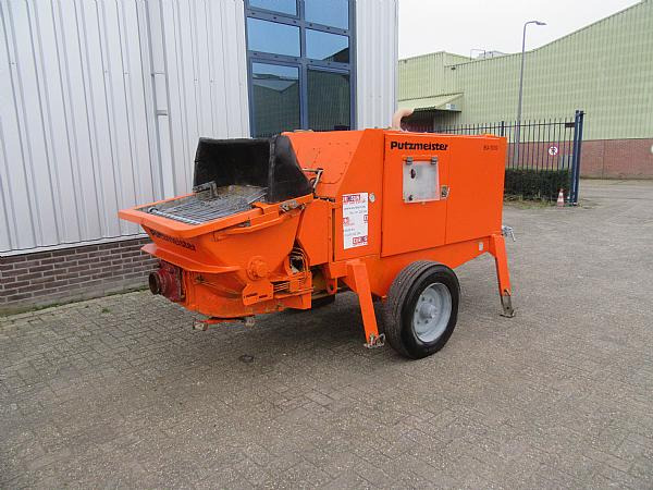 2014 PUTZMEISTER BSA1005 DC trailer mounted. - Stationäre Betonpumpe: das Bild 1 2014 PUTZMEISTER BSA1005 DC trailer mounted. - Stationäre Betonpumpe: das Bild 1