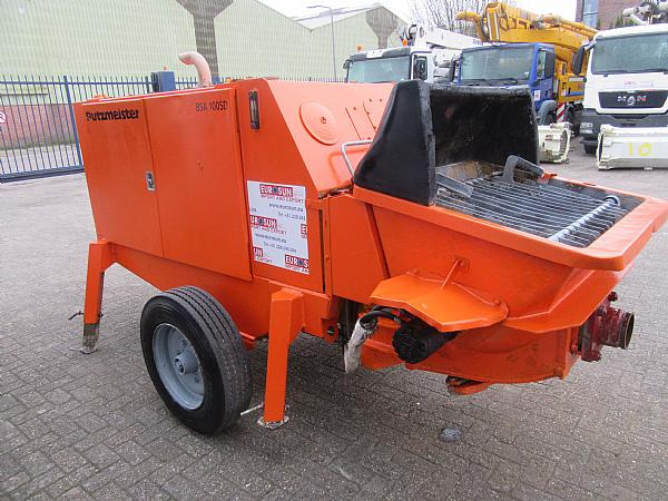 2014 PUTZMEISTER BSA1005 DC trailer mounted. - Stationäre Betonpumpe: das Bild 3 2014 PUTZMEISTER BSA1005 DC trailer mounted. - Stationäre Betonpumpe: das Bild 3