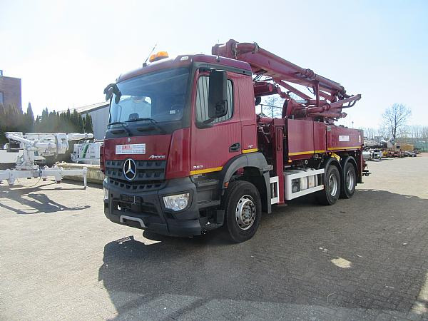 2017 SCHWING S24 X / MB AROCS - Betonpumpe: das Bild 4 2017 SCHWING S24 X / MB AROCS - Betonpumpe: das Bild 4