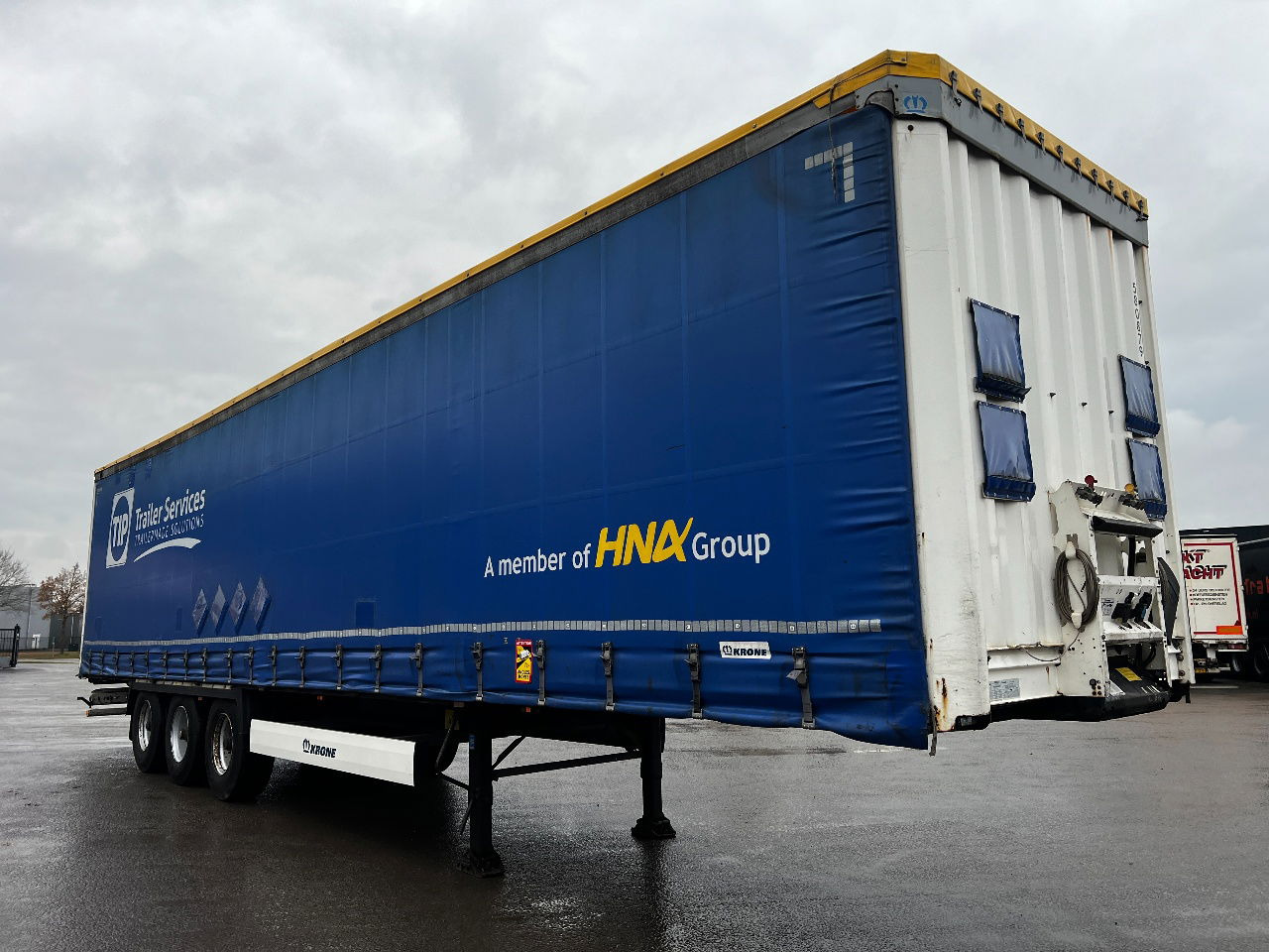 Krone schuifzeil met BPW assen - Planenauflieger: das Bild 2 Krone schuifzeil met BPW assen - Planenauflieger: das Bild 2