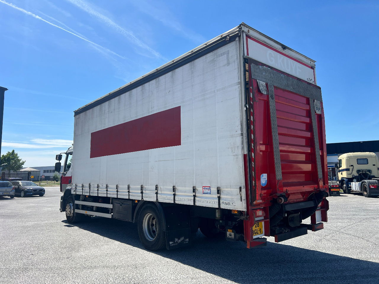 Renault D Wide 330, 19Ton, New tacho - Plane LKW: das Bild 4 Renault D Wide 330, 19Ton, New tacho - Plane LKW: das Bild 4
