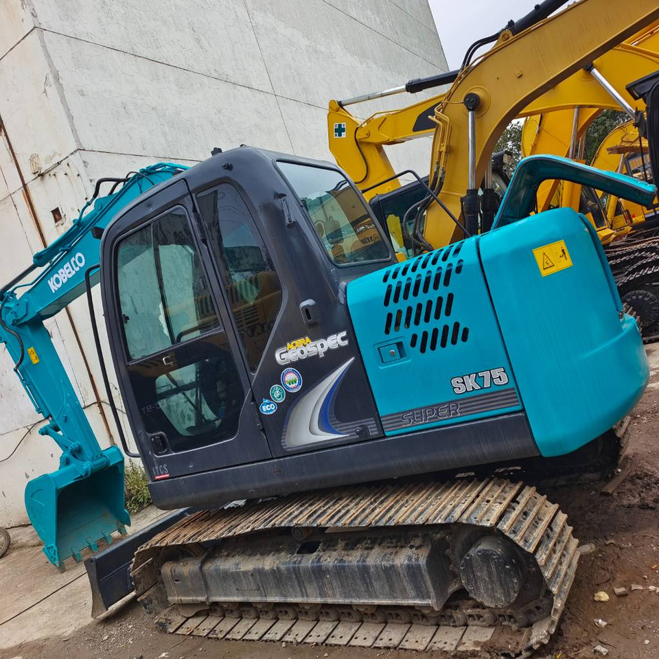Kobelco SK 75 - Minibagger: das Bild 1 Kobelco SK 75 - Minibagger: das Bild 1