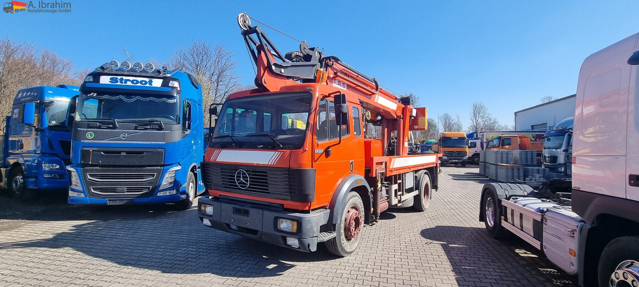 Autokran, Pritsche LKW Mercedes-Benz 1722 Dachdeckerkran Cormach 30000 TECH,: das Bild 9 Autokran, Pritsche LKW Mercedes-Benz 1722 Dachdeckerkran Cormach 30000 TECH,: das Bild 9