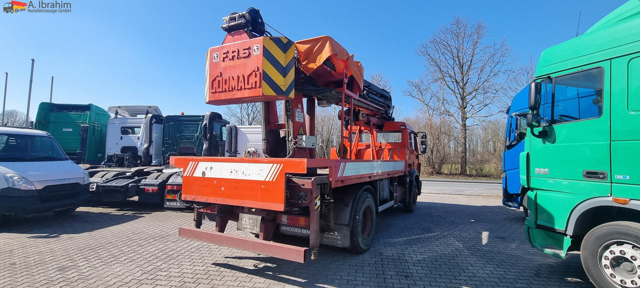 Autokran, Pritsche LKW Mercedes-Benz 1722 Dachdeckerkran Cormach 30000 TECH,: das Bild 7 Autokran, Pritsche LKW Mercedes-Benz 1722 Dachdeckerkran Cormach 30000 TECH,: das Bild 7