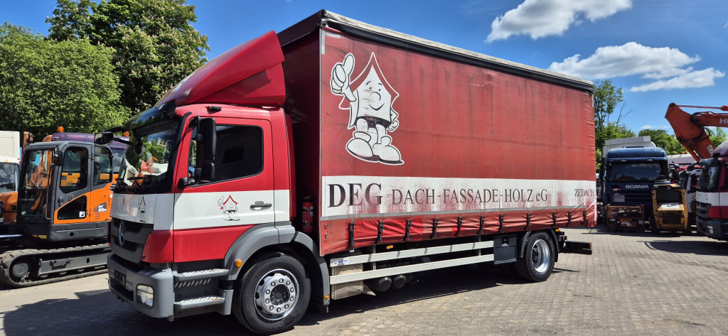 Mercedes-Benz 1829L Staplerhalterung, , Schiebeplane - Plane LKW: das Bild 1 Mercedes-Benz 1829L Staplerhalterung, , Schiebeplane - Plane LKW: das Bild 1