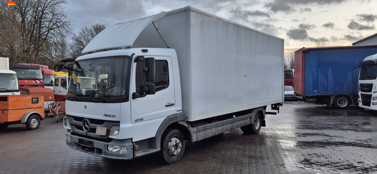 Mercedes-Benz 816L LBW, Blatt gefedert - Koffer Transporter: das Bild 1 Mercedes-Benz 816L LBW, Blatt gefedert - Koffer Transporter: das Bild 1