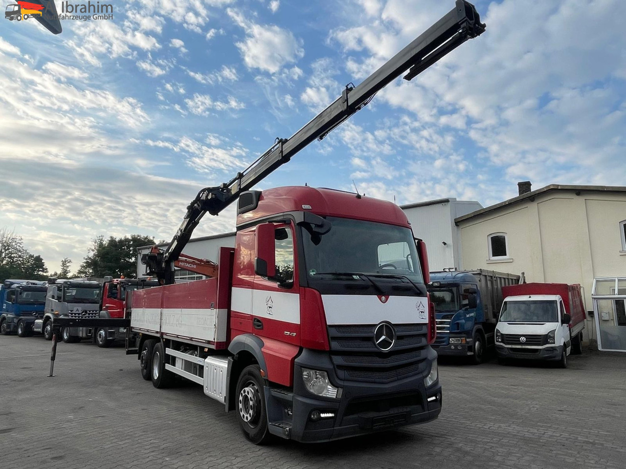 Mercedes-Benz Actros 2545 6x2 Pritsche Kran HIAB 166 | Lift-Lenkachse - Pritsche LKW, Autokran: das Bild 1 Mercedes-Benz Actros 2545 6x2 Pritsche Kran HIAB 166 | Lift-Lenkachse - Pritsche LKW, Autokran: das Bild 1