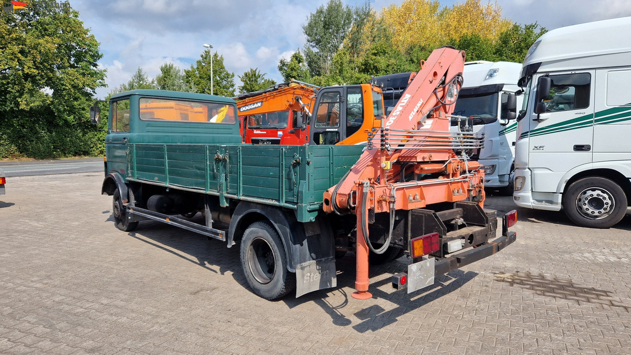 Pritsche Transporter Mercedes-Benz DB 813 Pritsche Kran H- Kennzeichen,Oldtimer ein Stück Geschichte: das Bild 9
