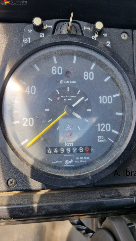 Pritsche Transporter Mercedes-Benz DB 813 Pritsche Kran H- Kennzeichen,Oldtimer ein Stück Geschichte: das Bild 15