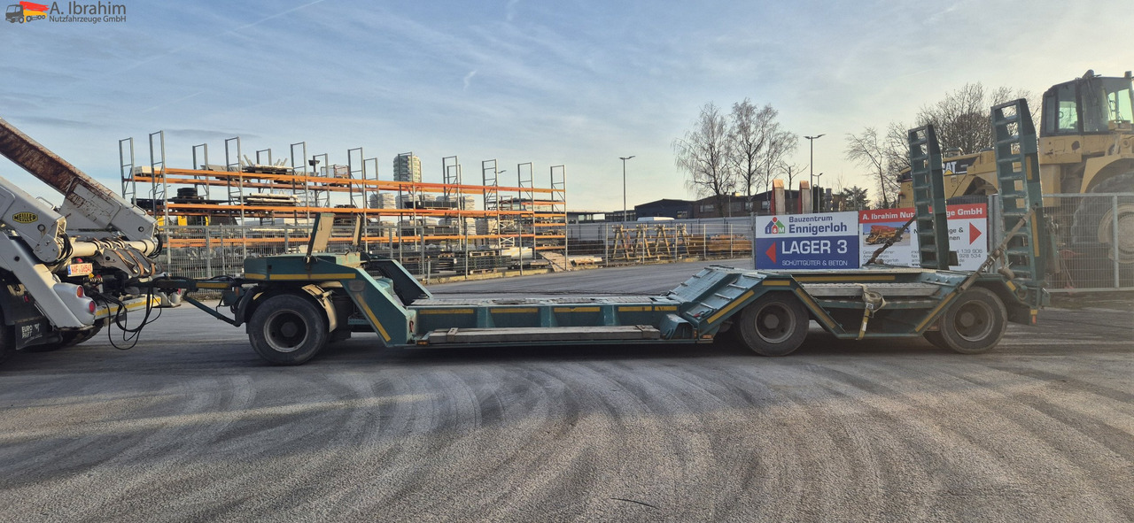 Rancke FDT 30 Baumaschinen | Landmaschinen | ausziehb. 50 cm, Federrampen - Tieflader Anhänger: das Bild 4 Rancke FDT 30 Baumaschinen | Landmaschinen | ausziehb. 50 cm, Federrampen - Tieflader Anhänger: das Bild 4