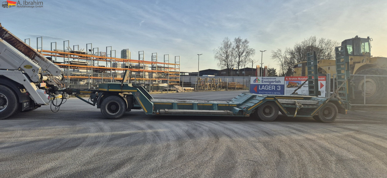 Rancke FDT 30 Baumaschinen | Landmaschinen | ausziehb. 50 cm, Federrampen - Tieflader Anhänger: das Bild 3 Rancke FDT 30 Baumaschinen | Landmaschinen | ausziehb. 50 cm, Federrampen - Tieflader Anhänger: das Bild 3