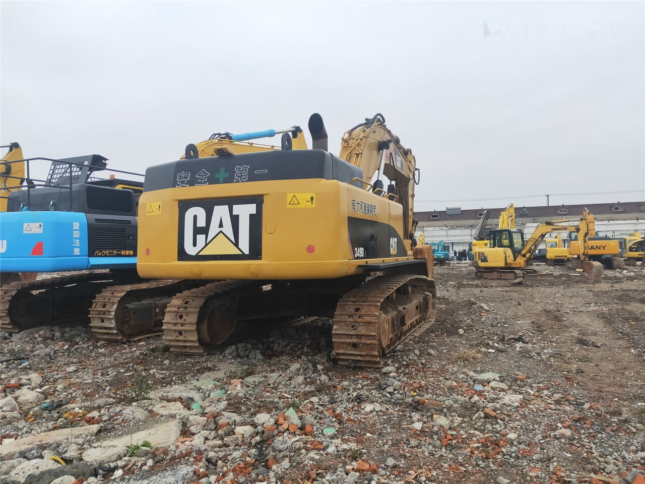Caterpillar 349DL - Kettenbagger: das Bild 2 Caterpillar 349DL - Kettenbagger: das Bild 2